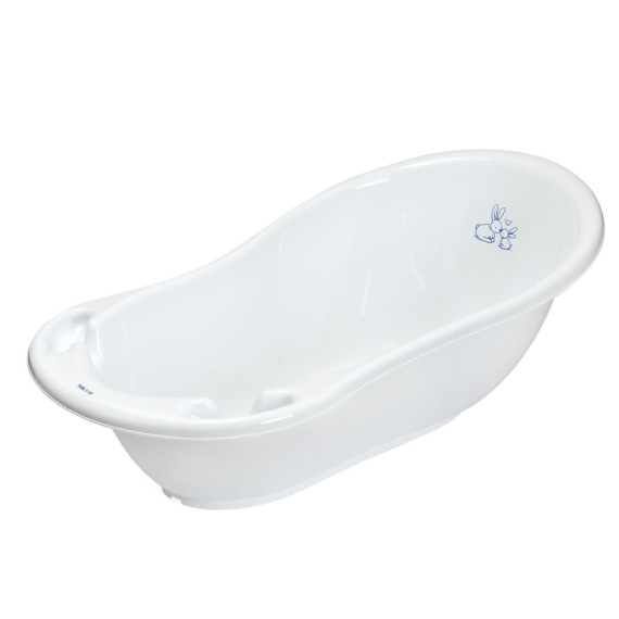 Ванна дитяча зі зливом Tega Baby Bunny 102 см (white) - фото | Интернет-магазин автокресел, колясок и аксессуаров для детей Avtokrisla