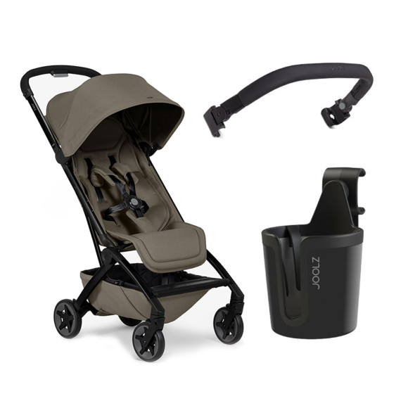 Прогулянкова коляска Joolz Aer 2 з бампером та підсклянником (Hazel Brown) - фото | Интернет-магазин автокресел, колясок и аксессуаров для детей Avtokrisla