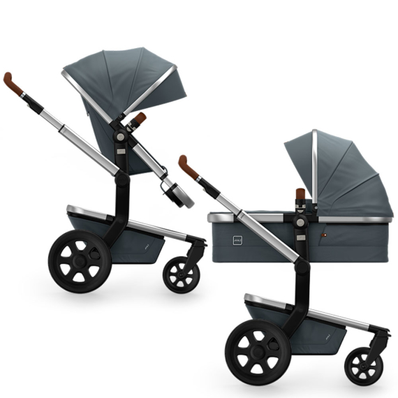 Универсальная коляска 2 в 1 Joolz Day3 Earth (Hippo Grey) - фото | Интернет-магазин автокресел, колясок и аксессуаров для детей Avtokrisla