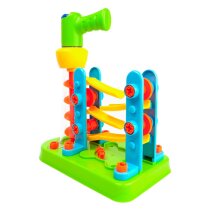 Набір для складання Edu-Toys Гірка-зигзаг з інструментами, 54 деталі