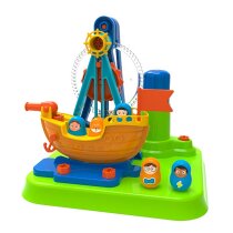 Набір для складання Edu-Toys Піратський корабель з інструментами, 52 деталі
