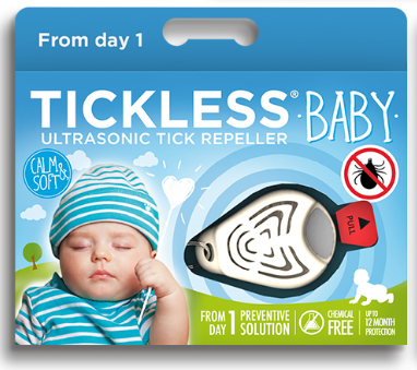 Ультразвуковой прибор от клещей Tickless Baby Kid (Beige) - фото | Интернет-магазин автокресел, колясок и аксессуаров для детей Avtokrisla
