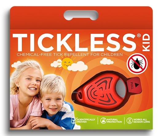 Ультразвуковой прибор от клещей Tickless Baby Kid (Orange) - фото | Интернет-магазин автокресел, колясок и аксессуаров для детей Avtokrisla