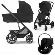 Універсальна коляска 3 в 1 Cybex Balios S (BLK / Moon Black)