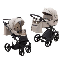Універсальна коляска 2 в 1 Adamex Porto Light ECO (еко-шкіра / SA-7)
