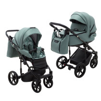 Універсальна коляска 2 в 1 Adamex Porto Light ECO (еко-шкіра / SA-20)