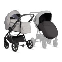 Універсальна коляска 2 в 1 TUTIS Leo3 plus (Warm Grey)
