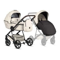 Універсальна коляска 2 в 1 TUTIS VIVA 6 plus (Leather Vanila)