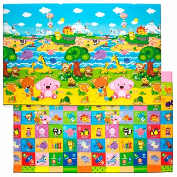 Розвиваючий килимок Babycare Pinco and friends 210х140х1,3 см - фото | Интернет-магазин автокресел, колясок и аксессуаров для детей Avtokrisla