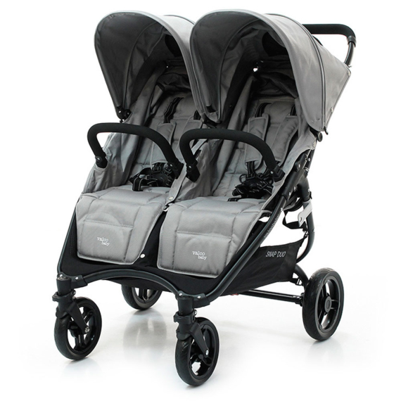 Прогулочная коляска Valco baby Snap Duo (Cool Grey) - фото | Интернет-магазин автокресел, колясок и аксессуаров для детей Avtokrisla