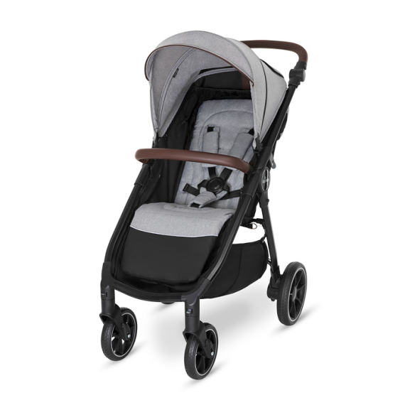 Прогулянкова коляска Baby Design LOOK G 2021 (107 SILVER GRAY) - фото | Интернет-магазин автокресел, колясок и аксессуаров для детей Avtokrisla