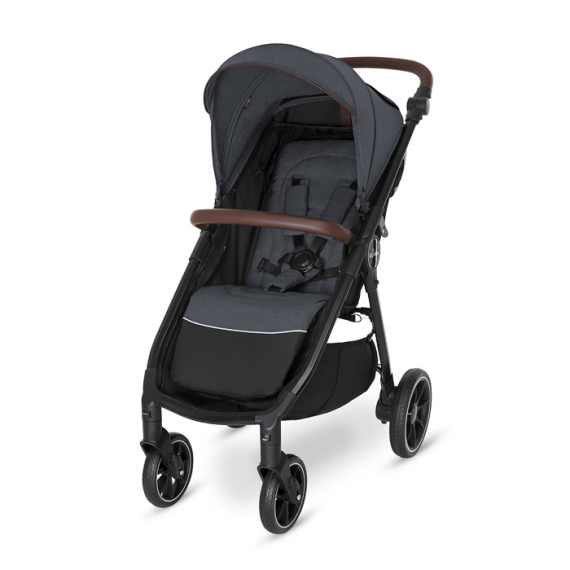 Прогулянкова коляска Baby Design LOOK G 2021 (117 GRAPHITE) - фото | Интернет-магазин автокресел, колясок и аксессуаров для детей Avtokrisla