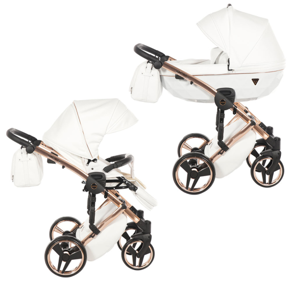 Универсальная коляска 2 в 1 Junama Diamond Individual (06) - фото | Интернет-магазин автокресел, колясок и аксессуаров для детей Avtokrisla