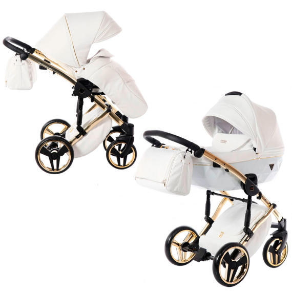Універсальна коляска 2 в 1 Junama Diamond Individual (04) - фото | Интернет-магазин автокресел, колясок и аксессуаров для детей Avtokrisla