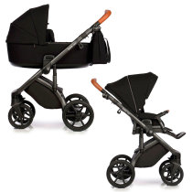Універсальна коляска 2 в 1 Roan Bass Next (Black)