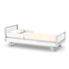 Ліжко підліткове Veres Manhattan 1900×800 (біло-сірий)