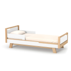 Кровать подростковая Veres Manhattan 1900 × 800 (бело-буковый)