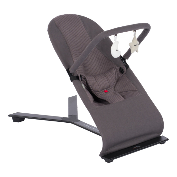 Заколисувальний стілець з бампером Mast Flex Bouncer (Dark Grey) - фото | Интернет-магазин автокресел, колясок и аксессуаров для детей Avtokrisla