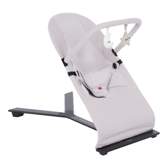 Укачивающий стул с бампером Mast Flex Bouncer (Light Grey) - фото | Интернет-магазин автокресел, колясок и аксессуаров для детей Avtokrisla