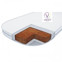 Матрац в люльку Veres Coconut 80х60х7 см