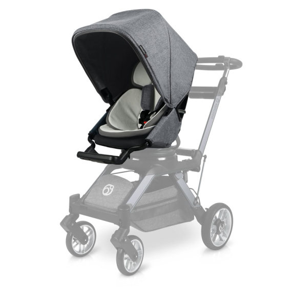 Прогулянковий блок Orbit Baby G5 (Melange Grey) - фото | Интернет-магазин автокресел, колясок и аксессуаров для детей Avtokrisla