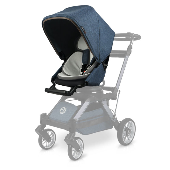 Прогулянковий блок Orbit Baby G5 (Melange Navy) - фото | Интернет-магазин автокресел, колясок и аксессуаров для детей Avtokrisla