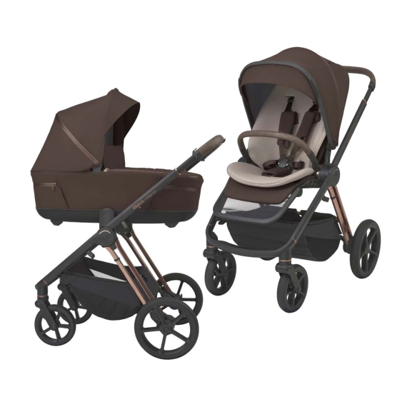 Універсальна коляска 2 в 1 Espiro MILOO 2.0 (308 Excellent Chocolate) - фото | Интернет-магазин автокресел, колясок и аксессуаров для детей Avtokrisla