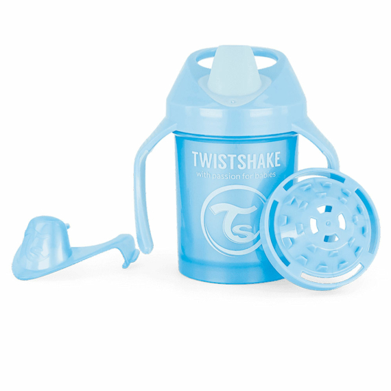 Чашка непроливайка Twistshake Mini 230мл (Pearl Blue) - фото | Интернет-магазин автокресел, колясок и аксессуаров для детей Avtokrisla