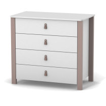 Комод Верес 900 Монако (капучино-білий)