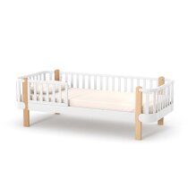 Ліжко підліткове Veres Монако 1900×800 см (біло-букове)