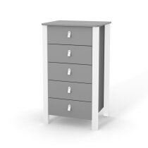 Комод Veres Монако 600 високий (графіт)