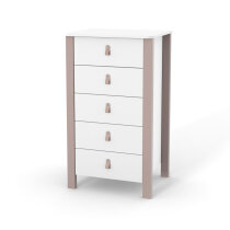 Комод Veres Монако 600 високий (капучино-білий)