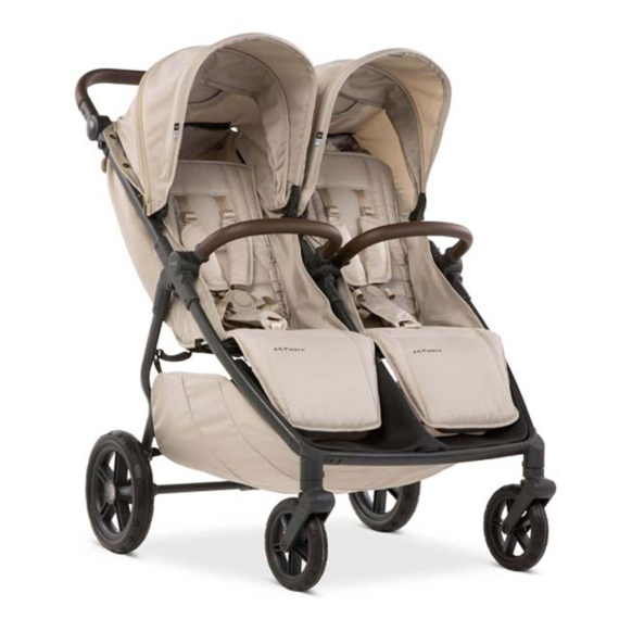 Прогулянкова коляска для двійні Mast M.Twin X 2025 (Lion) - фото | Интернет-магазин автокресел, колясок и аксессуаров для детей Avtokrisla