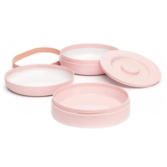 Набор комбинированных тарелок Suavinex Hygge:Уютные истории (розовый) - фото | Интернет-магазин автокресел, колясок и аксессуаров для детей Avtokrisla