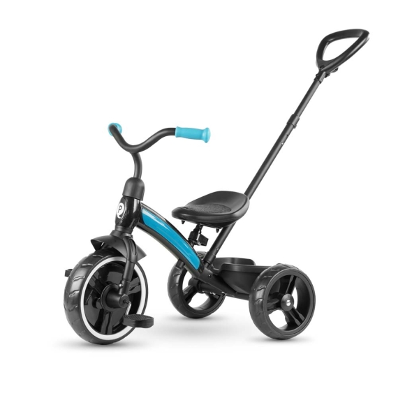 Велосипед триколісний Qplay ELITE+ New (Blue) - фото | Интернет-магазин автокресел, колясок и аксессуаров для детей Avtokrisla