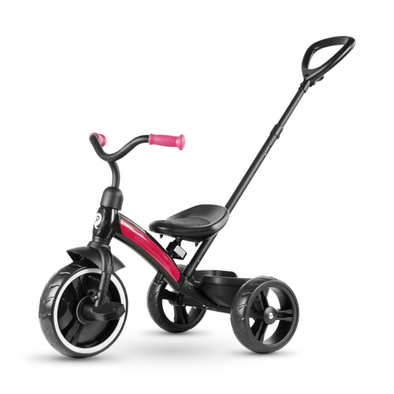 Велосипед трехколесный Qplay Elite+ New (Pink) - фото | Интернет-магазин автокресел, колясок и аксессуаров для детей Avtokrisla