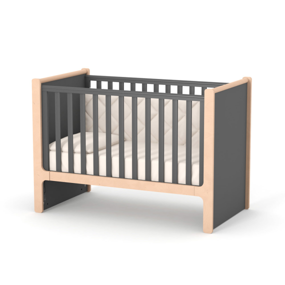 Кровать детская Veres ЛД 7 Ницца (темно-серый) - фото | Интернет-магазин автокресел, колясок и аксессуаров для детей Avtokrisla