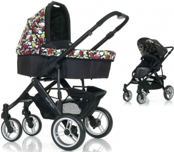 Универсальная коляска 2 в 1 ABC design Mamba (Amore  nero) - фото | Интернет-магазин автокресел, колясок и аксессуаров для детей Avtokrisla