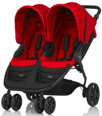 Коляска для двійні  Britax Römer B-Agile Double (Flame Red)