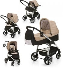Універсальна коляска 3 в 1 hauck Lacrosse All in One (Rock black)