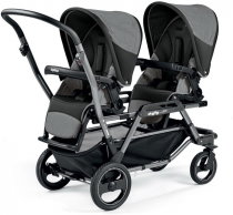 Коляска для двійні PEG-PEREGO Duette Piroet Pop-Up (сірий)
