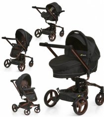 Коляска універсальна 3 в 1 hauck Twister Trio Set (Chocolate)