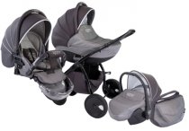 Коляска універсальна 3 в 1 TUTIS Zippy Silver Plus (№114)