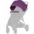 Козырек к коляске BRITAX B-AGILE/В-MOTION (Mineral Lilac)