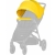 Козырек к коляске BRITAX B-AGILE/В-MOTION (Sunshine Yellow)