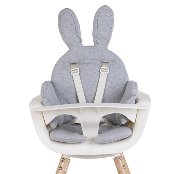 Універсальна подушка до стільця для годування Childhome (rabit/grey) - фото | Интернет-магазин автокресел, колясок и аксессуаров для детей Avtokrisla