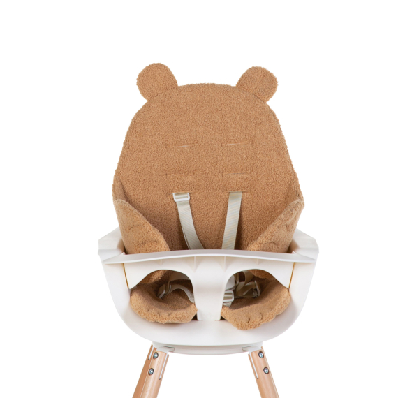 Універсальна подушка до стільця для годування Childhome (teddy/beige) - фото | Интернет-магазин автокресел, колясок и аксессуаров для детей Avtokrisla