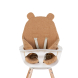 Універсальна подушка до стільця для годування Childhome (teddy/beige)