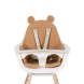 Подушка до стільця для годування Childhome Evolu (teddy/beige)
