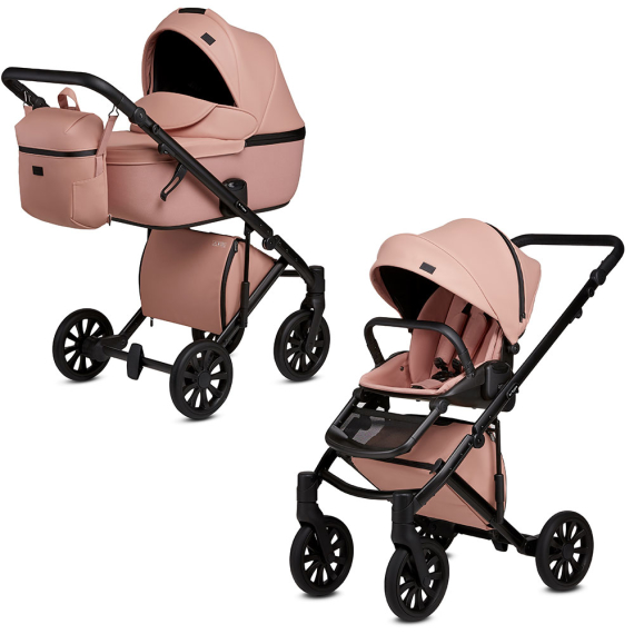 Универсальная коляска 2 в 1 Anex e/type (Peach) - фото | Интернет-магазин автокресел, колясок и аксессуаров для детей Avtokrisla